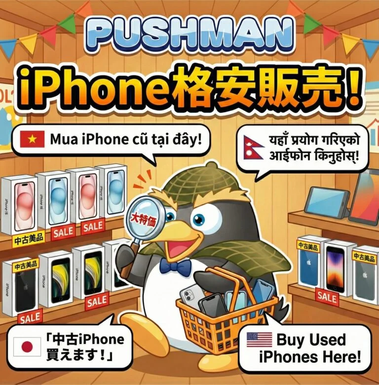 iPhone販売店 ► iPhone/スマホ買取ならPUSHMAN|即日現金・最短10分査定
