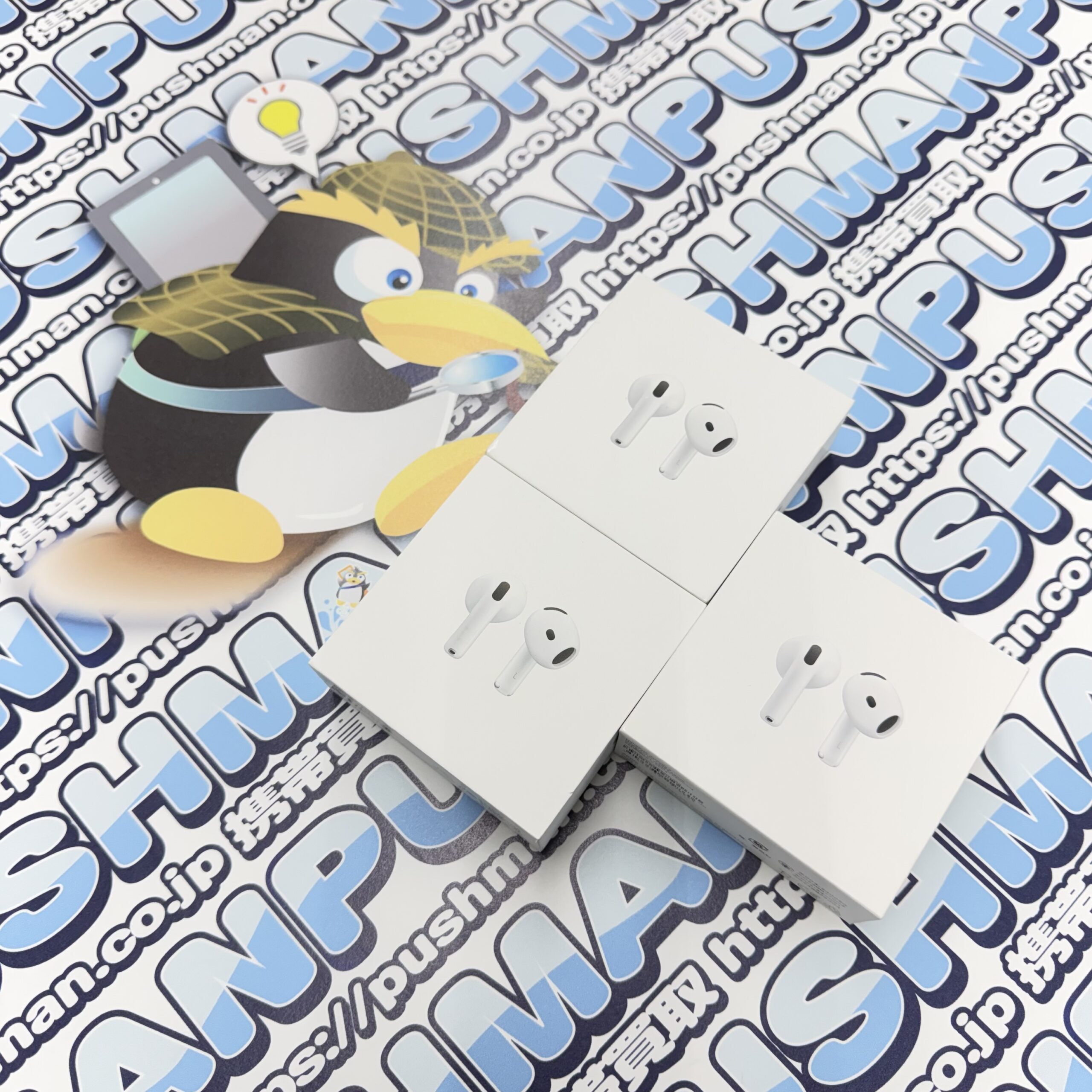 [PUSHMAN名古屋駅西口店]AirPods4 未開封 が入荷しました！